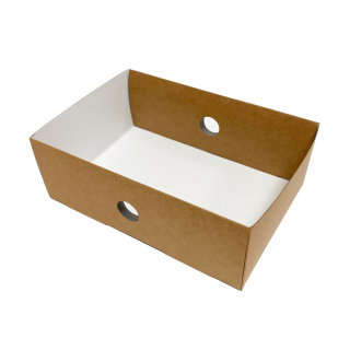 Simply Kraft Platter Quarter Insert 222 x 154 x 78 mm (x50)